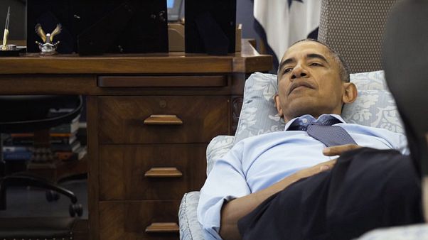 Obama elfoglalt nyugdíjasévei Obama elfoglalt nyugdíjasévei