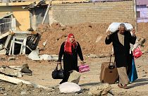 Musul'un doğusundaki siviller DAEŞ'in döneceği korkusuyla kaçıyor