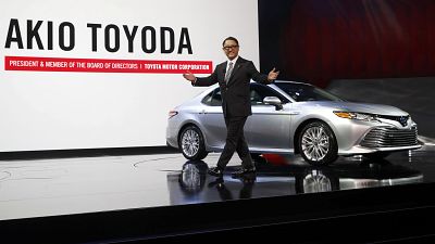 Toyota trumpets US spending plans, Honda says will wait and see on Mexican production