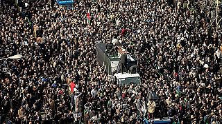 وداع با رفسنجانی در خیابان انقلاب