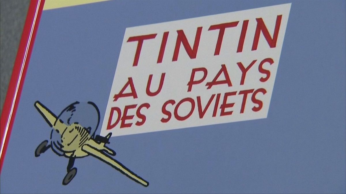 "Tintín en el país de los soviets", por fin en color
