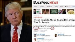 Why did BuzzFeed publish unverified allegations on Trump's Russia ties?