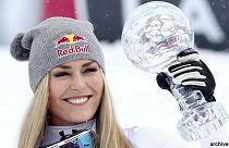 Lindsey Vonn returns to skiing in Austria
