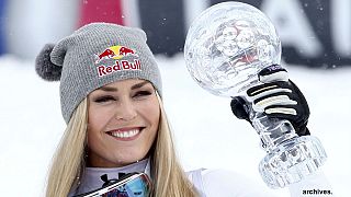 Lindsey Vonn returns to skiing in Austria