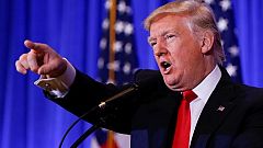 Internationale Pressereaktionen auf Trump-Pressekonferenz