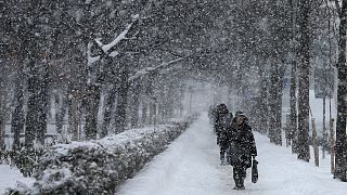 سرمای شدید در اروپا جان ۷۳ نفر را گرفت