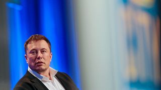 Elon Musk speaks in Los Angeles on Nov. 8, 2018.