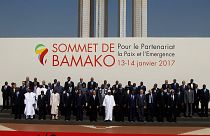Hollande na sua última cimeira África-França