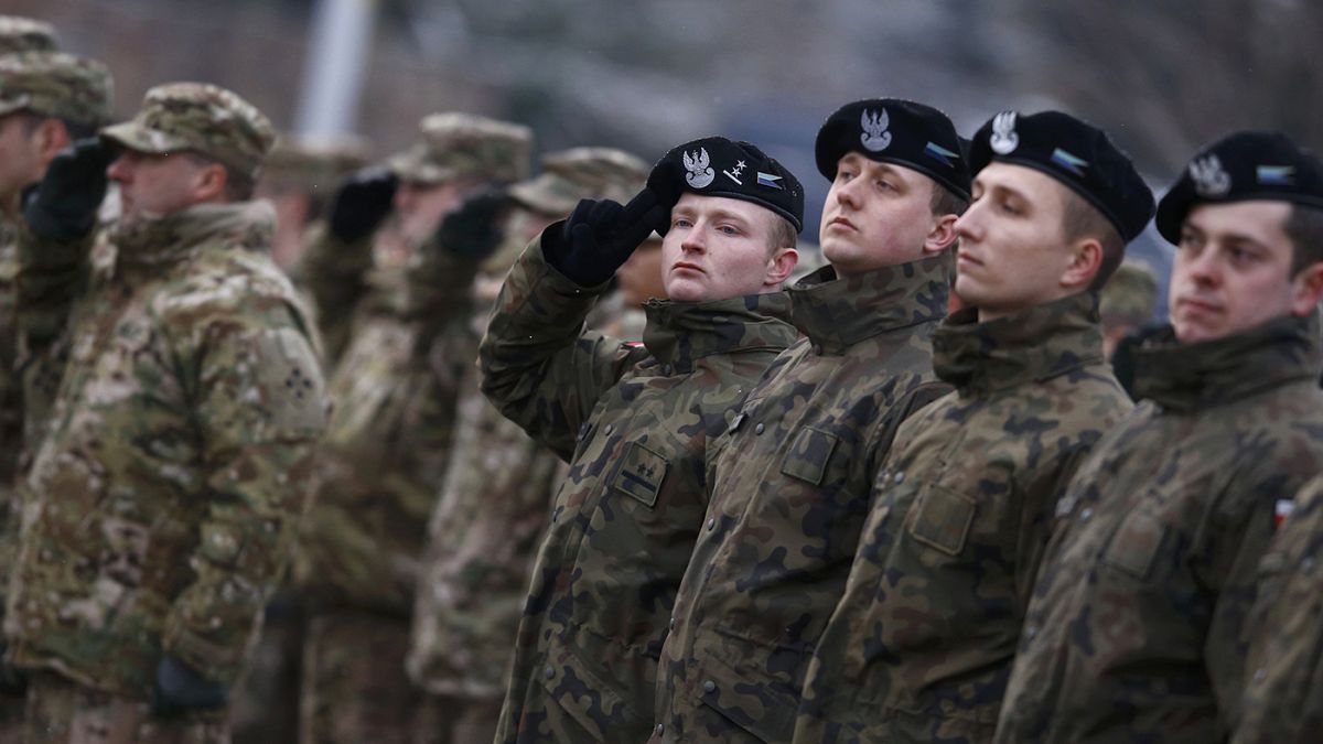 استقبال رسمی از نظامیان آمریکایی در خاک لهستان