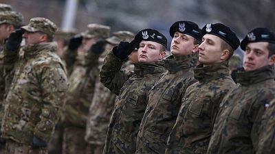 Truppe Nato in Polonia, cerimonia di saluto a Zagan per i 4000 soldati americani