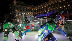 Coole Titelverteidiger bei Crashed Ice in Marseille