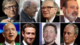 Los ocho hombres más ricos del mundo tienen la misma riqueza que la mitad más pobre del planeta