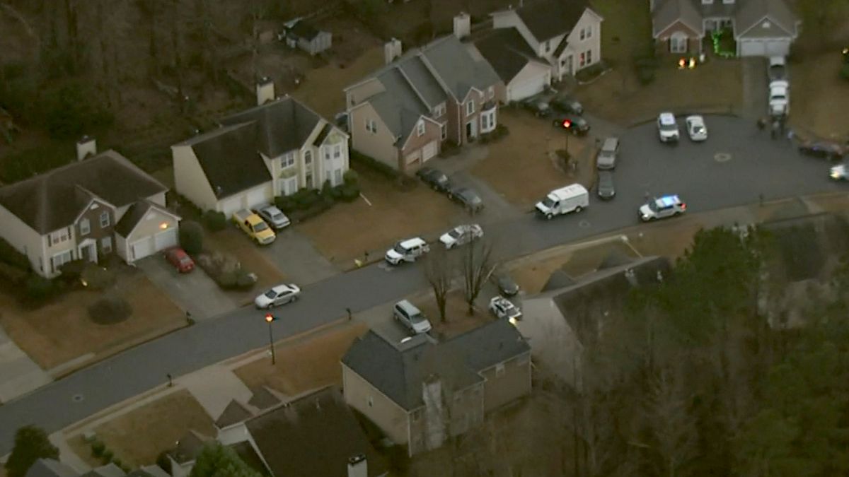 Image: Authorities are investigating a shooting involving two teenagers in 