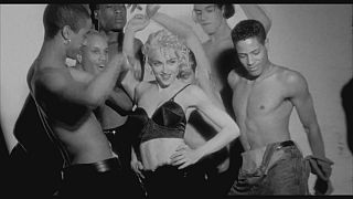 De gira, con Madonna, en el documental "Strike A Pose"