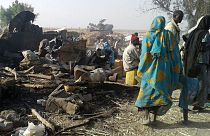 Nijerya ordusu "yanlışlıkla" mülteci kampını vurdu