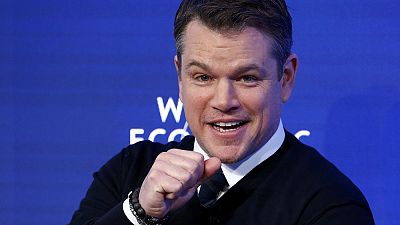 Après Shakira et Forest Whitaker, Matt Damon est à Davos...