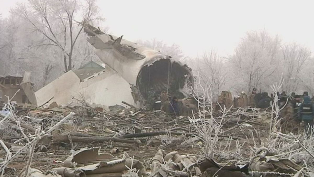Plane crash victims mourned in Kyrgyzstan