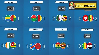 AFCON 2017: First round ends - 8 games, 5 draws, 3 wins, 12 goals