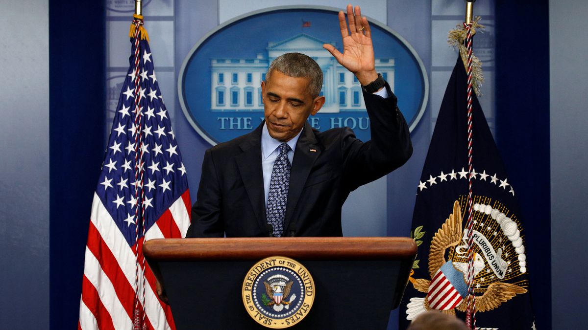 Letzte Pressekonferenz: Obama rät zu Besonnenheit