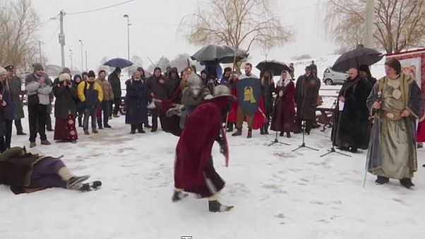 Сербия: крещенские купания Сербия: крещенские купания