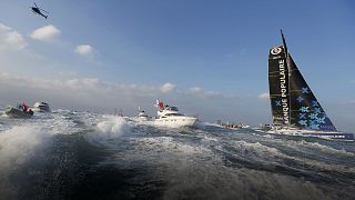 Vendee Globe Dünya Yelkenli Yarışı'nda zafer Le Cleac'h'ın