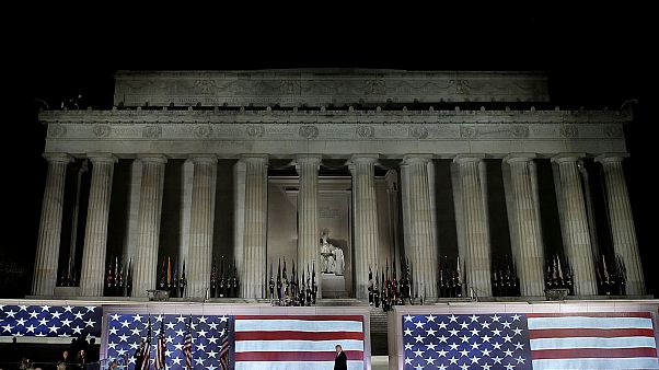 Investiture à Washington : Donald Trump parle d'un "beau jour" Investiture à Washington : Donald Trump parle d'un "beau jour"