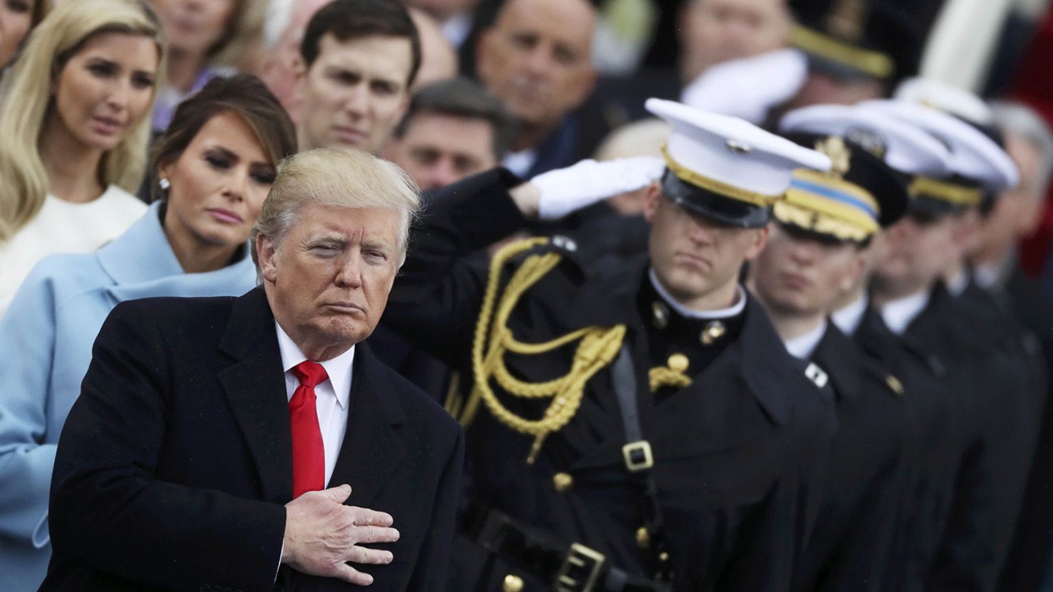 Donald Trump est officiellement le 45ème président des Etats-Unis