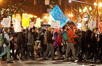 إحتجاجات عنيفة في واشنطن خلال تنصيب دونالد ترامب رئيساً جديداً للولايات المتحدة