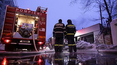 Panic as fire breaks out in Bucharest nightclub