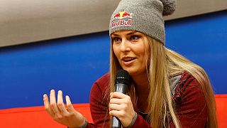 التزلج: الأمريكية لينسي فون تستعيد طعم الفوز في منافسات الهبوط بغارميش بارتنكيرشن