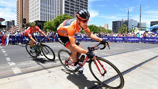Nyert és győzhet az ausztrál biciklista