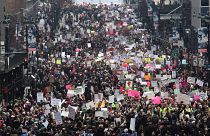 "Marcha das mulheres" contra Trump junta maiores multidões de sempre nos EUA