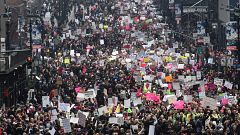 "Marcha das mulheres" contra Trump junta maiores multidões de sempre nos EUA