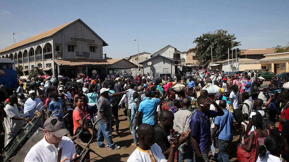 گامبیا، یک روز پس از خروج یحیی جامع از کشور