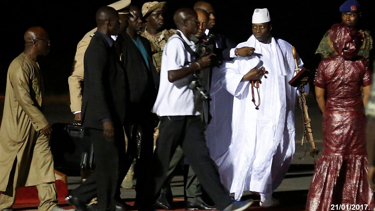 Γκάμπια: 11 εκατομμύρια δολάρια πήρε μαζί του στην εξορία ο πρώην πρόεδρος