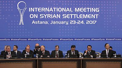 Frosty exchanges as Syria talks begin in Astana