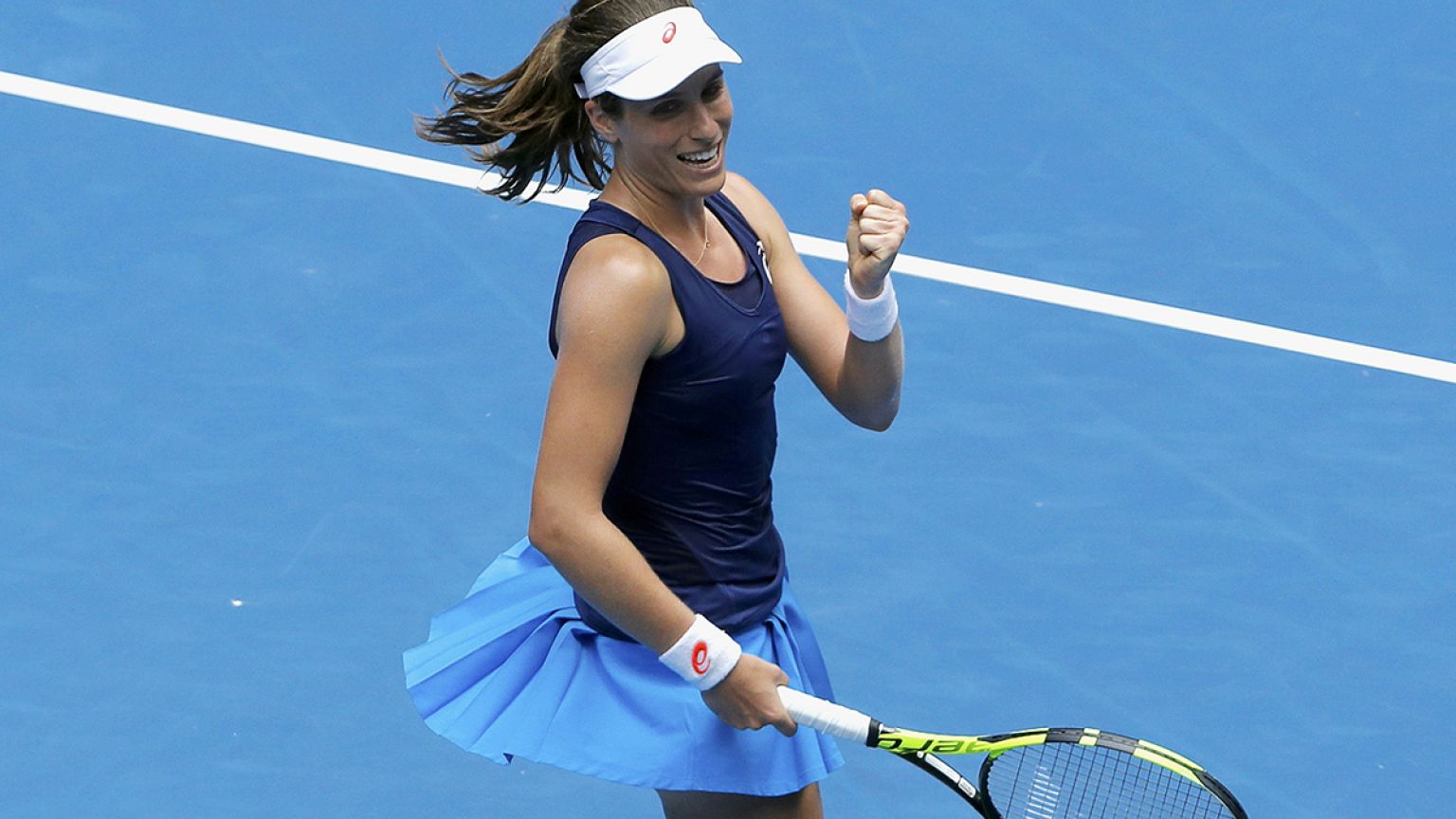 Konta heads to Australian quarters