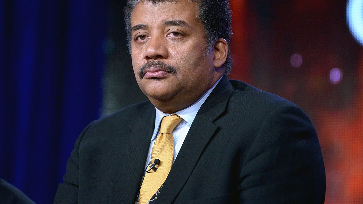 Image: Neil DeGrasse Tyson appears on a panel in Pasadena, California, in 2