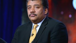 Image: Neil DeGrasse Tyson appears on a panel in Pasadena, California, in 2