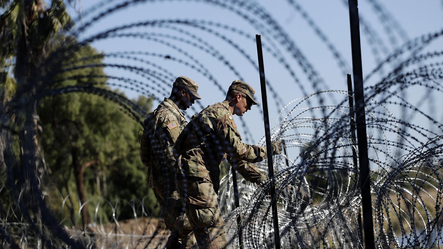 Image: US Army Soldiers, Border