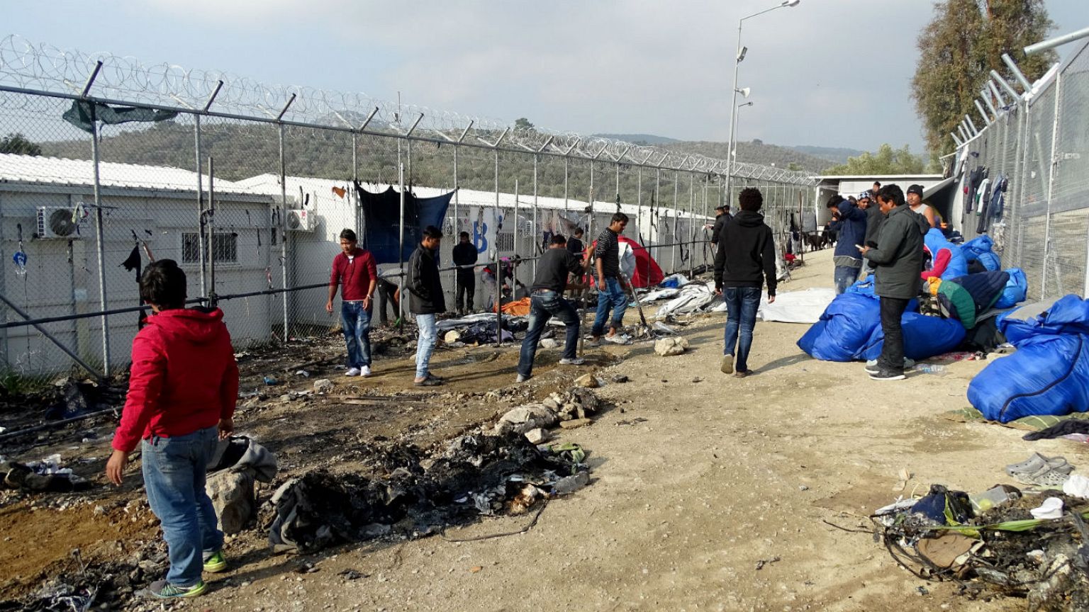 Λέσβος: Νεκρός μετανάστης στη Μόρια