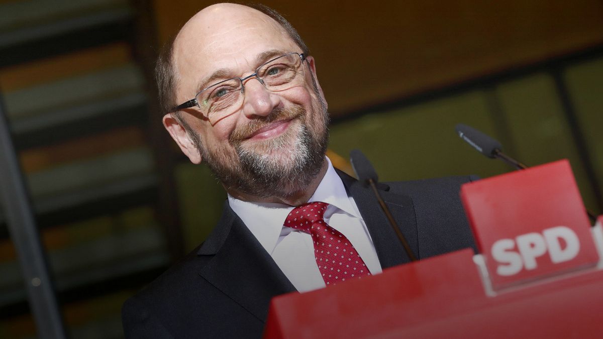 Merkel'in başbakanlık yarışındaki Sosyal Demokrat rakibi Martin Schulz