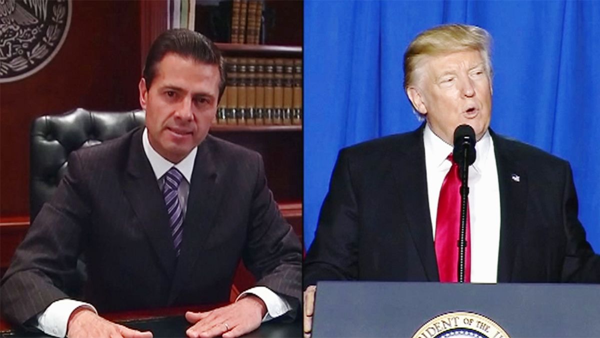 México critica a Trump por su amenza de pagar el muro con un impuesto a sus productos