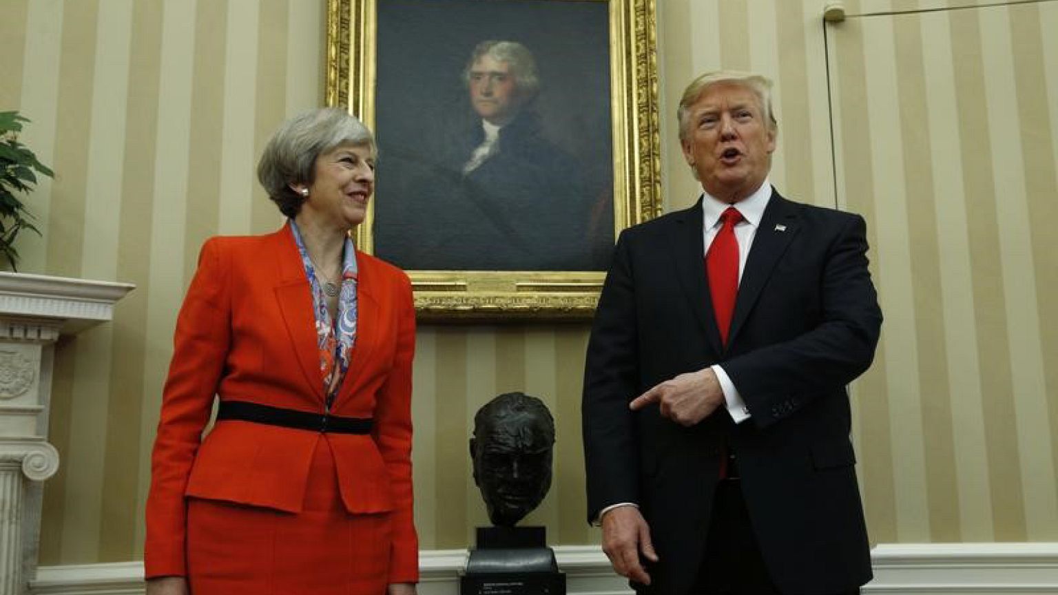 Donald Trump was not actually in Scotland to predict Brexit