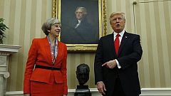Donald Trump was not actually in Scotland to predict Brexit