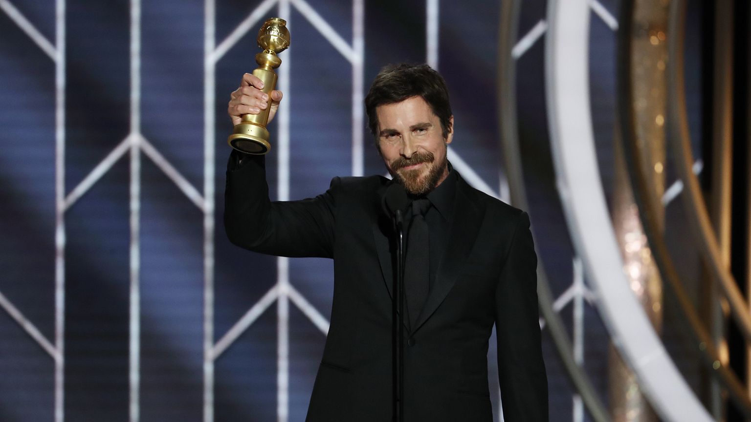 Image: Christian Bale, 76th Annual Golden Globe Awards - Show