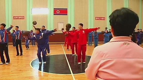Nordkoreanisches Training