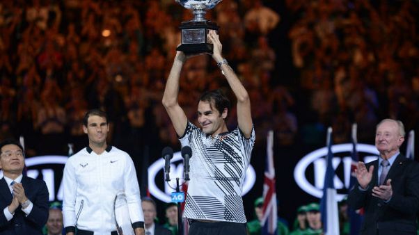 Dev finali Federer kazandı Dev finali Federer kazandı