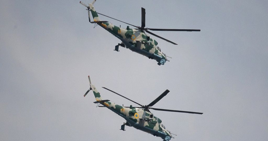 Four Crew Missing After Military Helicopters Crash In Eastern DR Congo 