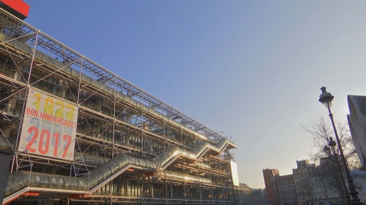 El Centro Pompidou celebra su 40º aniversario superando los 100 millones de visitas